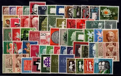 BRD Bund Jahrgang 1955-1959 postfrisch komplett #ON271