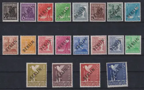 Berlin 1-20 postfrisch geprüft Schlegel BPP #ON292