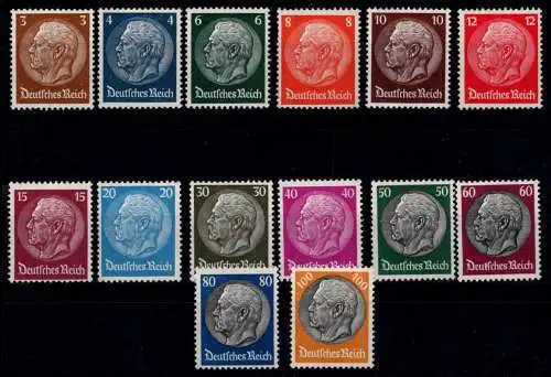 Deutsches Reich 482-495 postfrisch teils geprüft Schlegel bzw. Kurzbefund #ON341