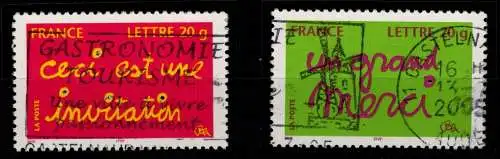 Frankreich 3911-3912 gestempelt #OB184