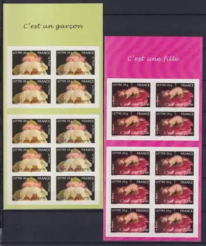 Frankreich 3964-3965 postfrisch als Kleinbogensatz #OB139