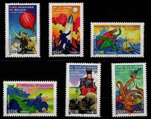 Frankreich 3942-3947 postfrisch #OB152