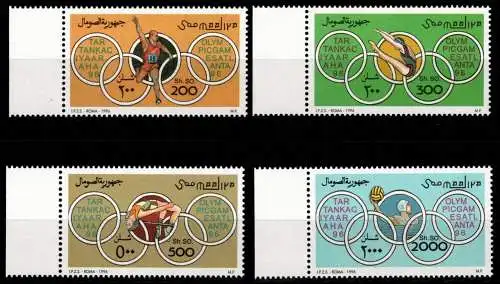 Somalia 592-595 postfrisch Olympiade Atlanta 1996 #OD874