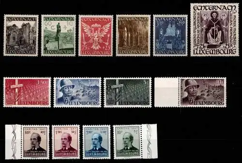 Luxemburg Jahrgang 1947 postfrisch #OD908