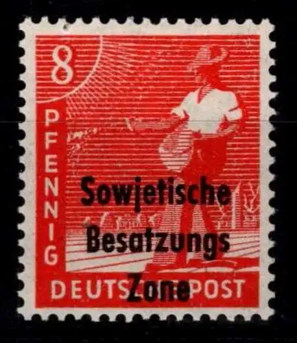 SBZ 184 aa postfrisch doppelt geprüft Paul BPP #OJ648