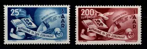 Saarland 297-298 postfrisch #OJ761