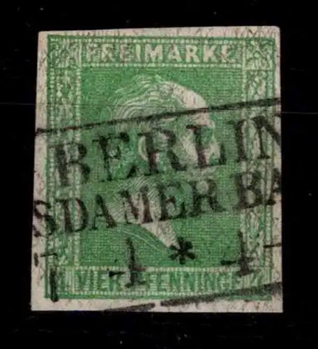 Preußen 9a gestempelt in sauberer Erhaltung #OJ692
