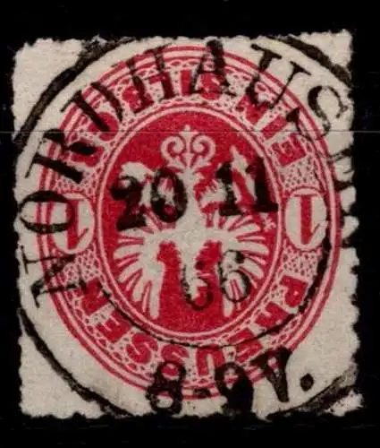 Preußen 16 b gestempelt #OJ731
