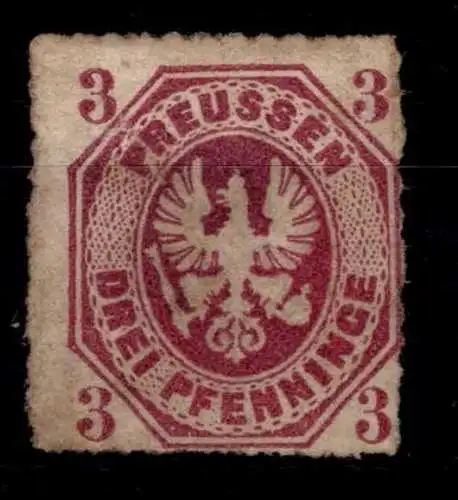 Preussen 19 gestempelt leichte Mängel #OJ792