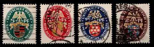 Deutsches Reich 398-401 gestempelt #OJ772