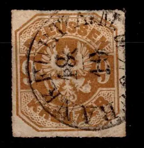 Preussen 26 gestempelt saubere Bedarfserhaltung #OJ797