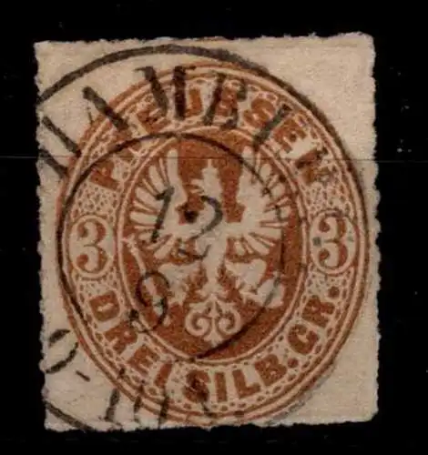 Preussen 18 gestempelt #OJ799