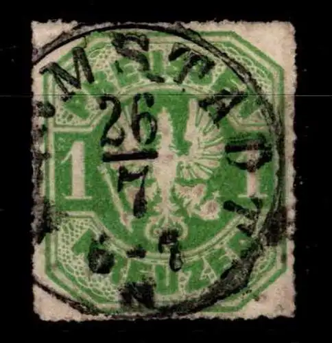 Preussen 22 gestempelt saubere Bedarfserhaltung #OJ793