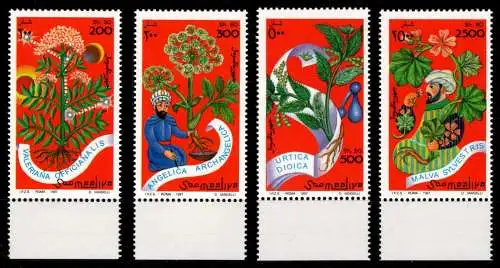 Somalia 641-648 postfrisch Heilkräuter #OD872