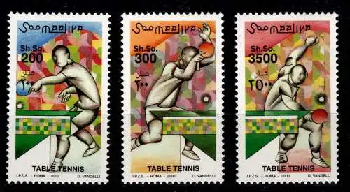 Somalia 836-838 postfrisch Fußball #OD838