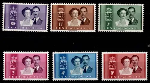 Luxemburg 505-510 postfrisch #OD930