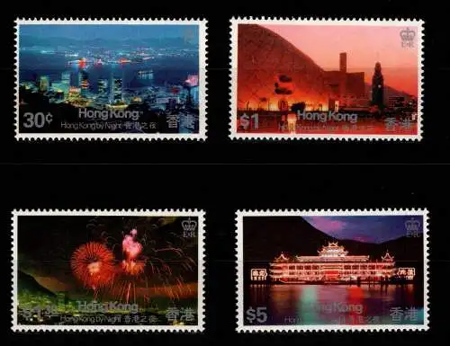 Hongkong 415-418 postfrisch Metropole #NN412