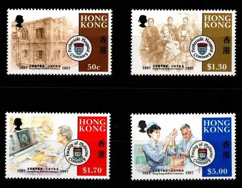 Hongkong 524-527 postfrisch Wissenschaft #NN418