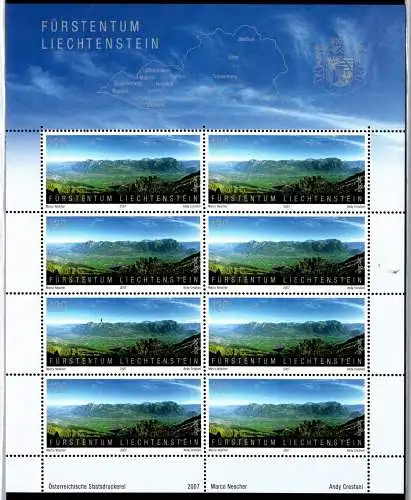 Liechtenstein 1460 postfrisch Kleinbogen / SEPAC #NN446