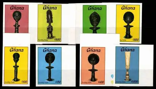 Ghana 2099-2106 B postfrisch Brauchtum #NN584