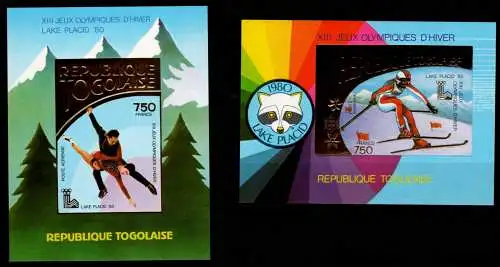 Togo Block 152 und 153 B postfrisch Olympische Spiele #NN490