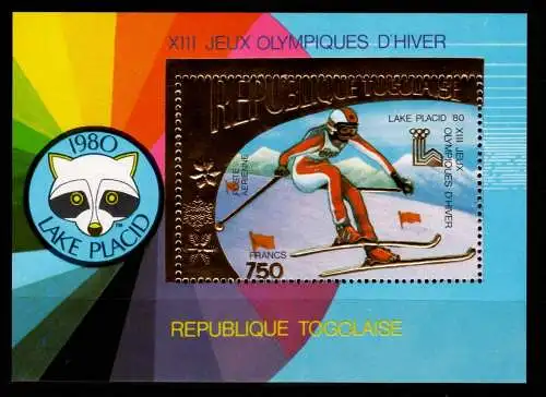 Togo Block 152 postfrisch Olympische Spiele #NN491