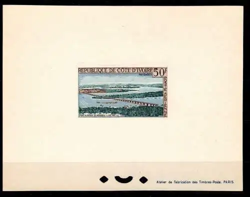 Elfenbeinküste 255 Epreuve de Luxe #OD687