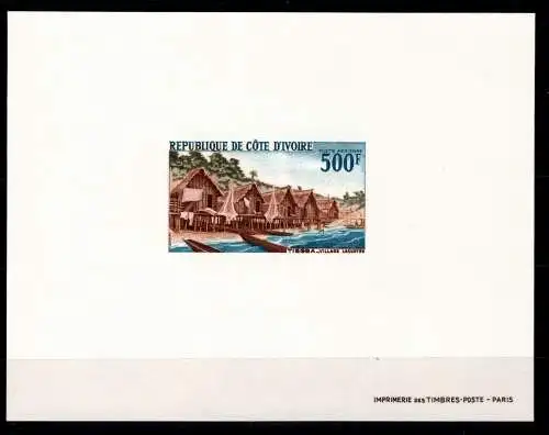 Elfenbeinküste 333 Epreuve de Luxe #OD700