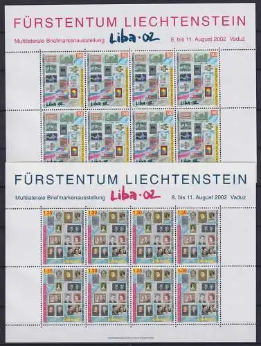 Liechtenstein 1297-1298 postfrisch als Kleinbögen #OD752