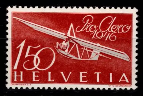 Schweiz 470 postfrisch Pro Aero #OD428