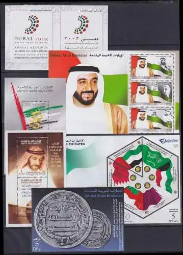 Vereinigte Arabische Emirate Block 23-28 postfrisch #OD487