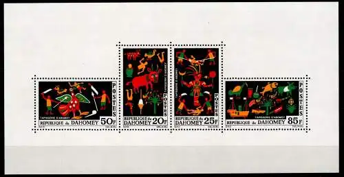 Dahomey Block 3 postfrisch #OD230