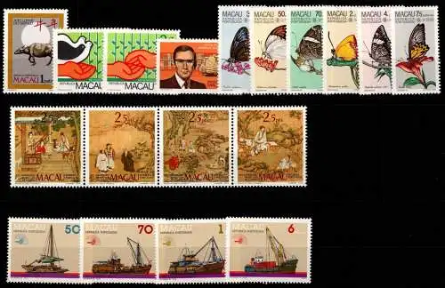 Macau Jahrgang 1985 postfrisch #OD187