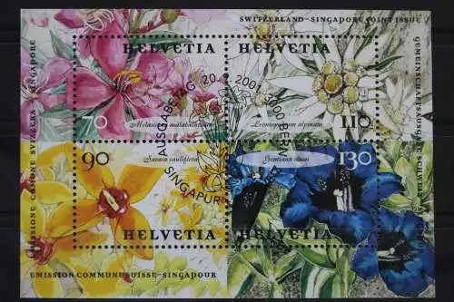 Schweiz Block 31 mit 1762-1765 gestempelt #UZ394