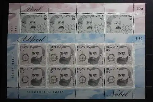 Schweiz 1623-1624 postfrisch als Kleinbogen #TL161
