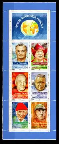Frankreich 3483-3488 postfrisch als Markenheftchen #OI996