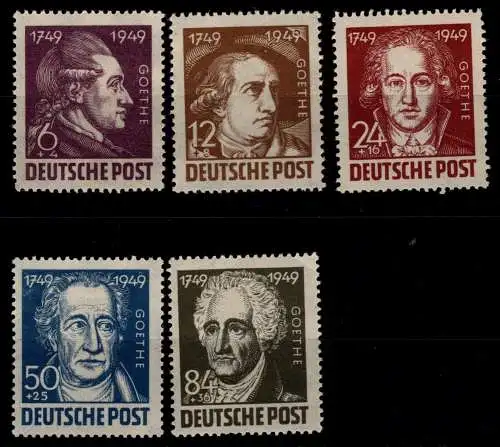 SBZ 234-238 postfrisch #OK447