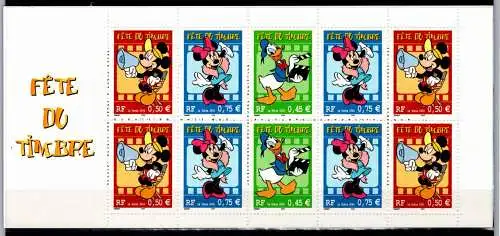 Frankreich 3785-3787 postfrisch als Markenheftchen #OI982