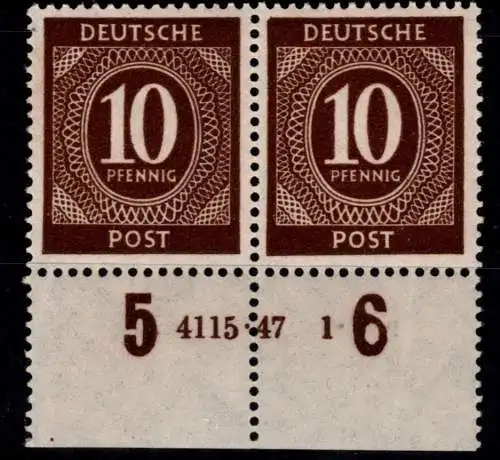 Alliierte Besetzung 918 HAN, PF II postfrisch H 4115.47 1 #OK425