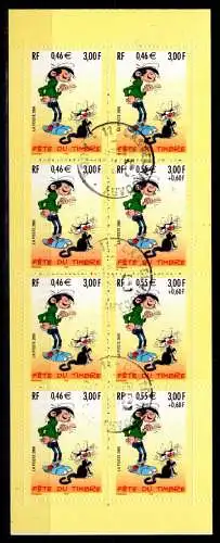 Frankreich 3510-3511 gestempelt als Markenheftchen #OI991