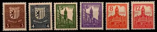 SBZ 156-161 x postfrisch #OK479