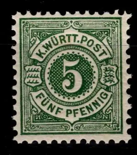 Württemberg 56 postfrisch #OK491