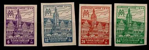 SBZ 162-165 By postfrisch #OK481