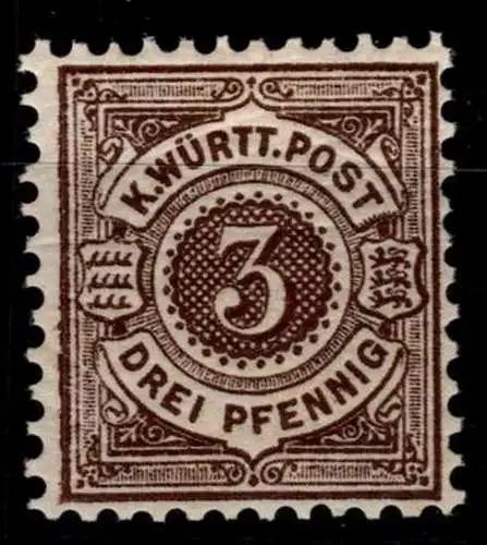 Württemberg 55 postfrisch #OK490