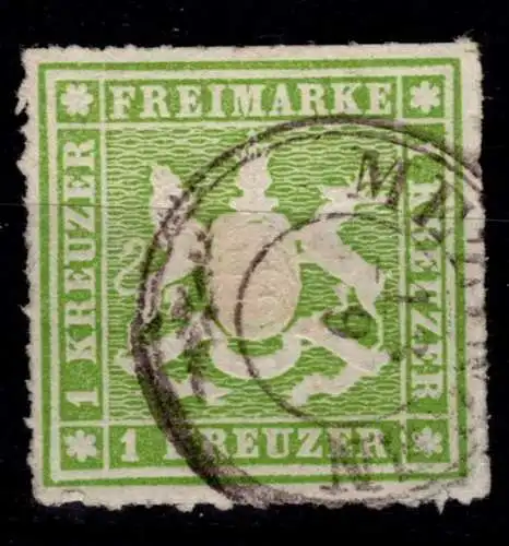 Württemberg 30 gestempelt #OK580