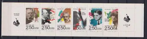 Frankreich 2892-2897 postfrisch als Markenheftchen #OK253