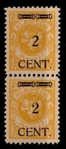 Memel 176 S II postfrisch als 4er Block #OK617