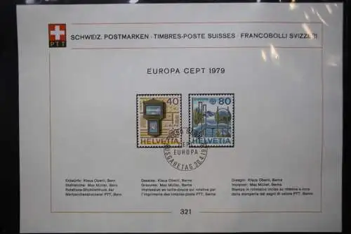 Schweiz Ersttagsblätter 1997-2001 im Post-Binder #LZ781