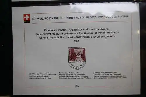Schweiz Ersttagsblätter 1997-2001 im Post-Binder #LZ781