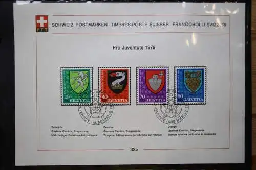 Schweiz Ersttagsblätter 1997-2001 im Post-Binder #LZ781